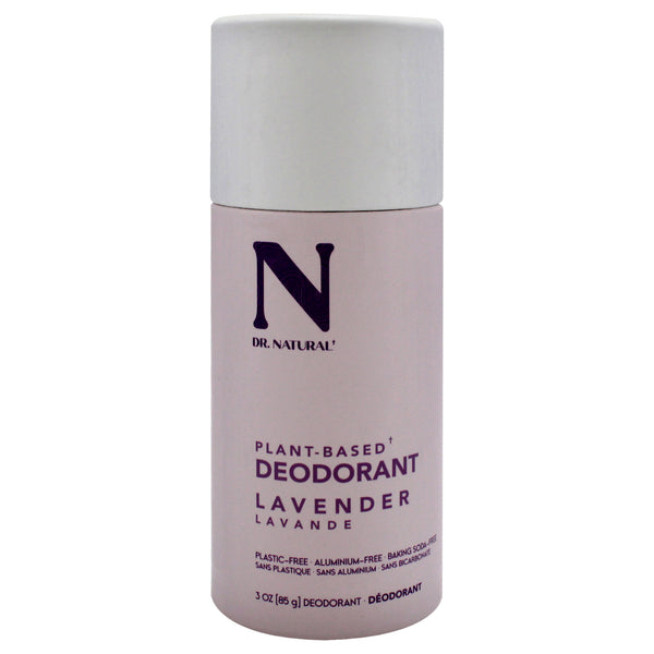 Dr. Natural Deodorants Stick - Lavender by Dr. Natural for Unisex - 3 oz Deodorant Stick