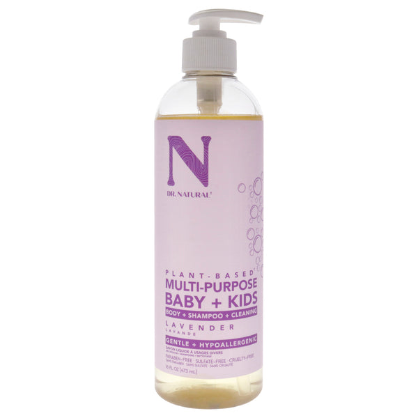 Dr. Natural Multi-Purpose Baby Plus Kids Soap - Lavender by Dr. Natural for Kids - 16 oz Soap