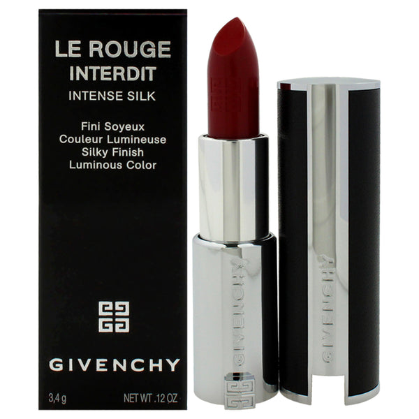 Le Rouge Interdit Intense Silk Lipstick - 307 Grenet Initie by Givenchy for Women - 0.12 oz Lipstick (Refillable)