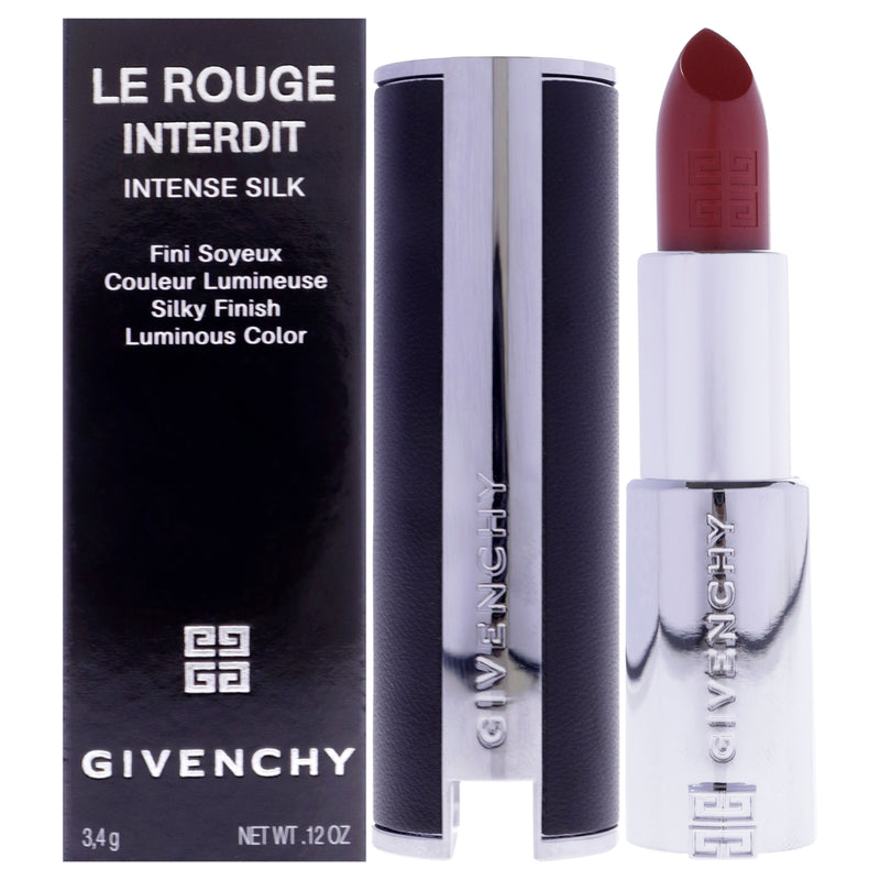 Givenchy Le Rouge Interdit Intense Silk Lipstick - 333 L Iinterdit by Givenchy for Women - 0.12 oz Lipstick (Refillable)