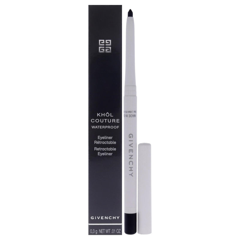 Givenchy Khol Couture Waterproof Retractable Eyeliner - 01 Black by Givenchy for Women - 0.01 oz Eye Pencil