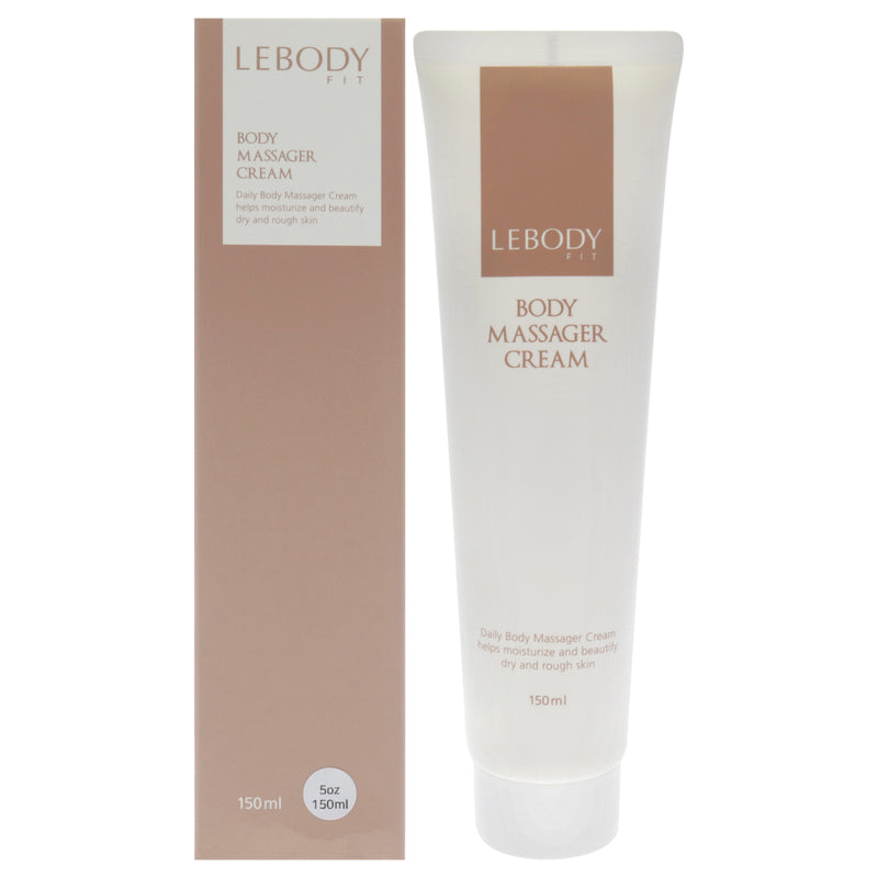 Lebody Body Massager Cream by Lebody for Women - 5 oz Cream