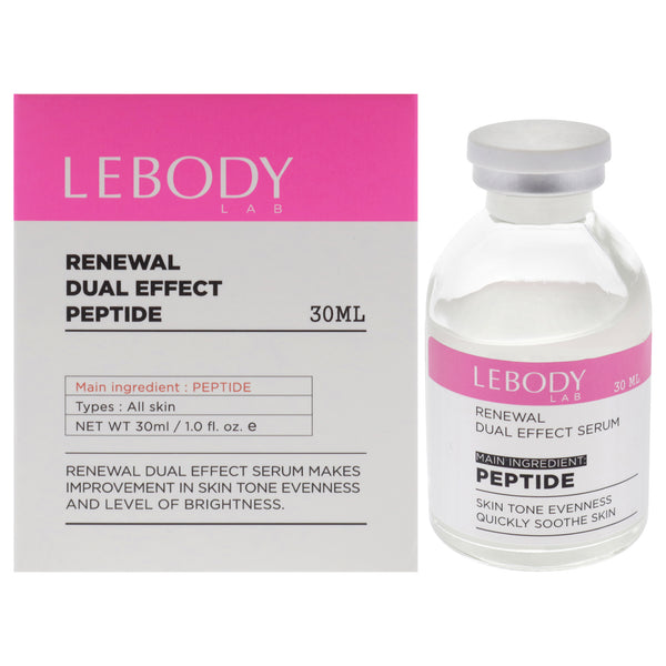 Lebody Lab Renewal Dual Effect Serum - Peptide by Lebody for Women - 1 oz Serum