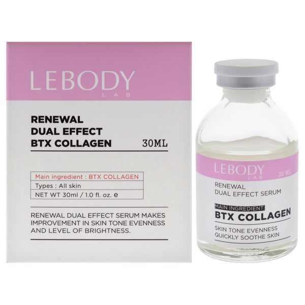 Lebody Lab Renewal Dual Effect Serum - BTX Collagen by Lebody for Women - 1 oz Serum