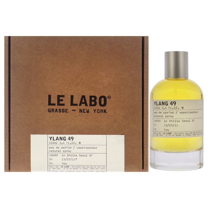 Le Labo Ylang 49 by Le Labo for Unisex - 3.4 oz EDP Spray