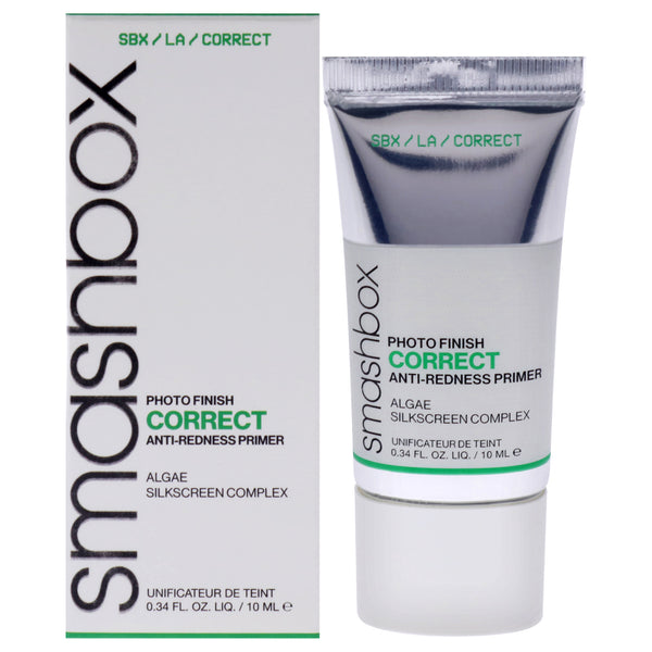 Smashbox Photo Finish Correct Anti-Redness Primer by SmashBox for Women - 0.34 oz Primer