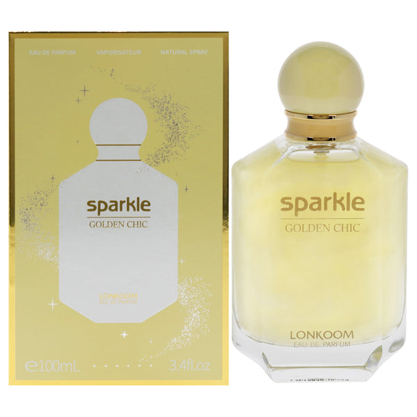 Lonkoom Sparkle Golden Chic by Lonkoom for Women - 3.4 oz EDP Spray