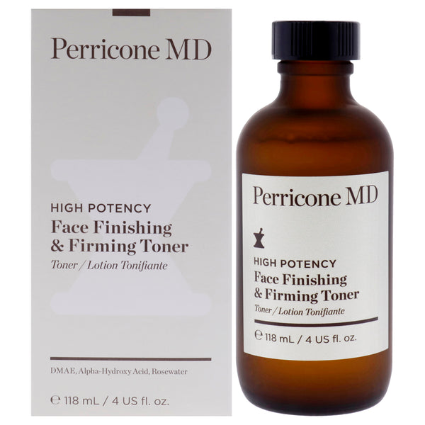 Perricone MD High Potency Face Finishing Firming Toner by Perricone MD for Unisex - 4 oz Toner