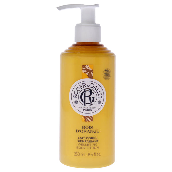 Roger & Gallet Orange Wood Wellbeing Body Lotion by Roger & Gallet for Unisex - 8.4 oz Body Lotion