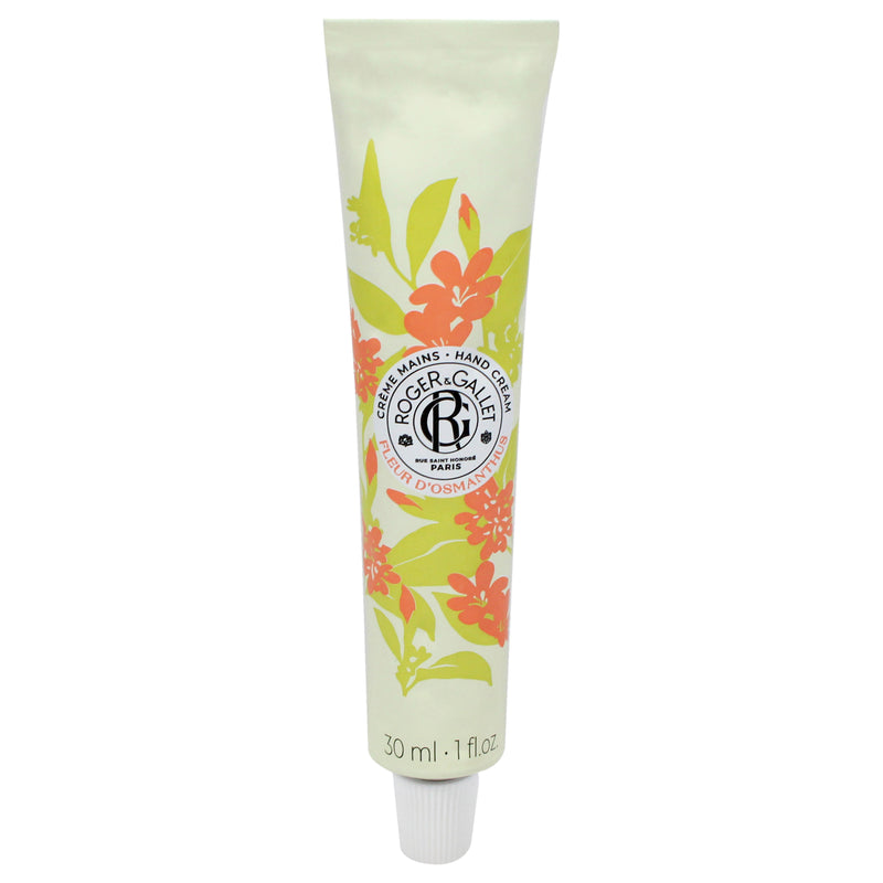 Roger & Gallet Osmanthus Flower Hand Cream by Roger & Gallet for Unisex - 1 oz Cream