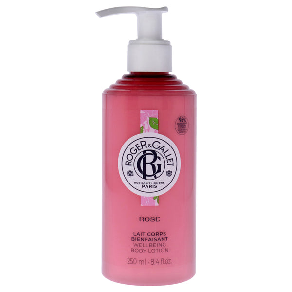 Roger & Gallet Rose Wellbeing Body Lotion by Roger & Gallet for Unisex - 8.4 oz Body Lotion