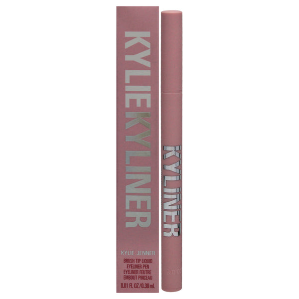 Kylie Cosmetics Kyliner Brush Tip Liquid Eyeliner Pen - 001 Black by Kylie Cosmetics for Women - 0.01 oz Eyeliner