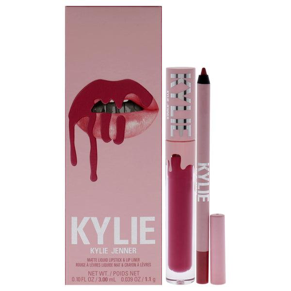 Kylie Cosmetics Matte Lip Kit - 102 Extraordinary by Kylie Cosmetics for Women - 2 Pc 0.10oz Matte Liquid Lipstick, 0.039oz Lip Liner