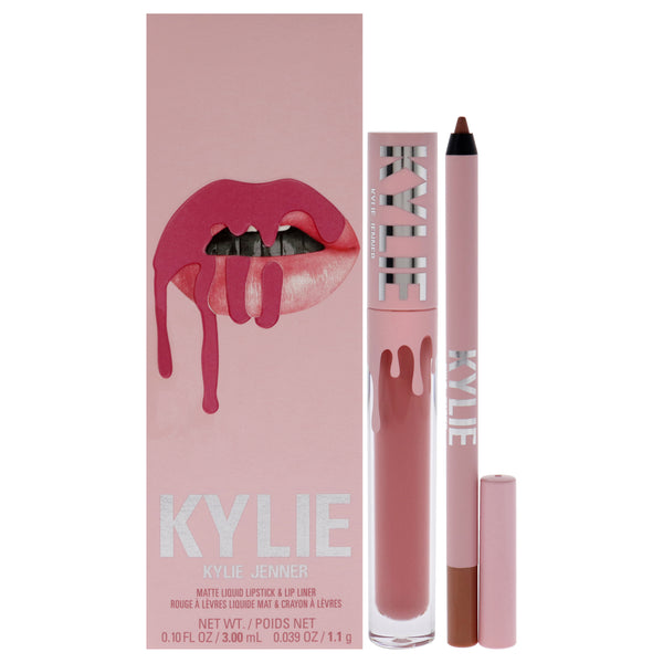 Kylie Cosmetics Matte Lip Kit - 808 Kylie by Kylie Cosmetics for Women - 2 Pc 0.10oz Matte Liquid Lipstick, 0.039oz Lip Liner