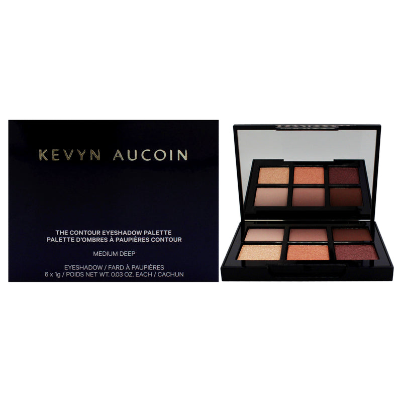 Kevyn Aucoin The Contour Eyeshadow Palette - Medium Deep by Kevyn Aucoin for Women - 0.18 oz Eye Shadow