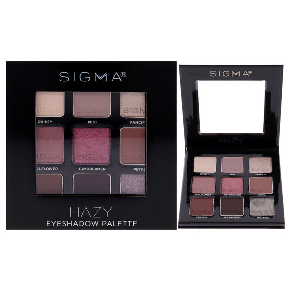 SIGMA Eyeshadow Palette - Hazy by SIGMA for Women - 0.032 oz Eye Shadow