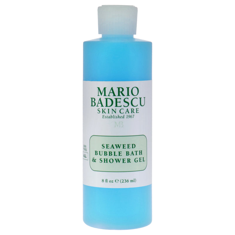 Mario Badescu Seaweed Bubble Bath and Shower Gel by Mario Badescu for Unisex - 8 oz Shower Gel