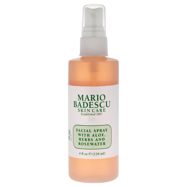 Mario Badescu Facial Spray with Aloe Herbs And Rosewater by Mario Badescu for Unisex - 4 oz Spray