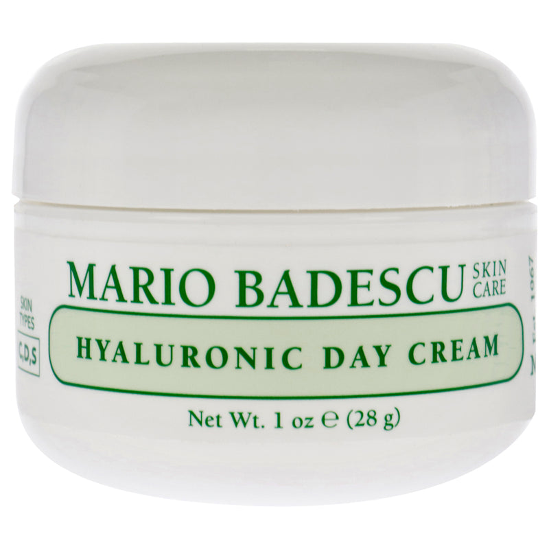 Mario Badescu Hyaluronic Day Cream by Mario Badescu for Unisex - 1 oz Cream