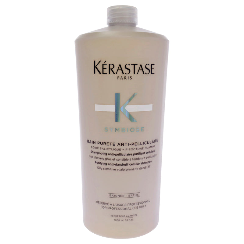 Kerastase Symbiose Purifying Anti-Dandruff Cellular Shampoo by Kerastase for Unisex - 34 oz Shampoo