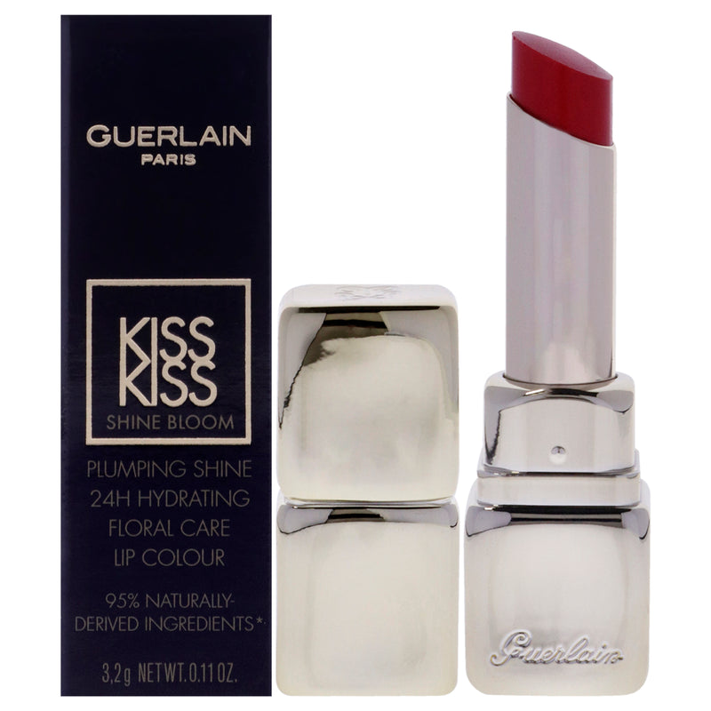 Guerlain Kiss Kiss Shine Bloom Lipstick - 775 Poppy Kiss by Guerlain for Women - 0.11 oz Lipstick