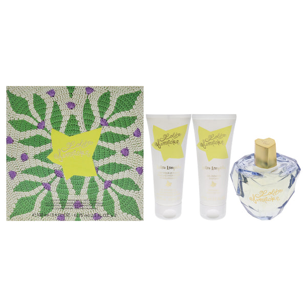 Lolita Lempicka Mon Premier by Lolita Lempicka for Women - 3 Pc Gift Set 3.4oz EDP Spray, 2.5oz Body Lotion, 2.5oz Shower Gel