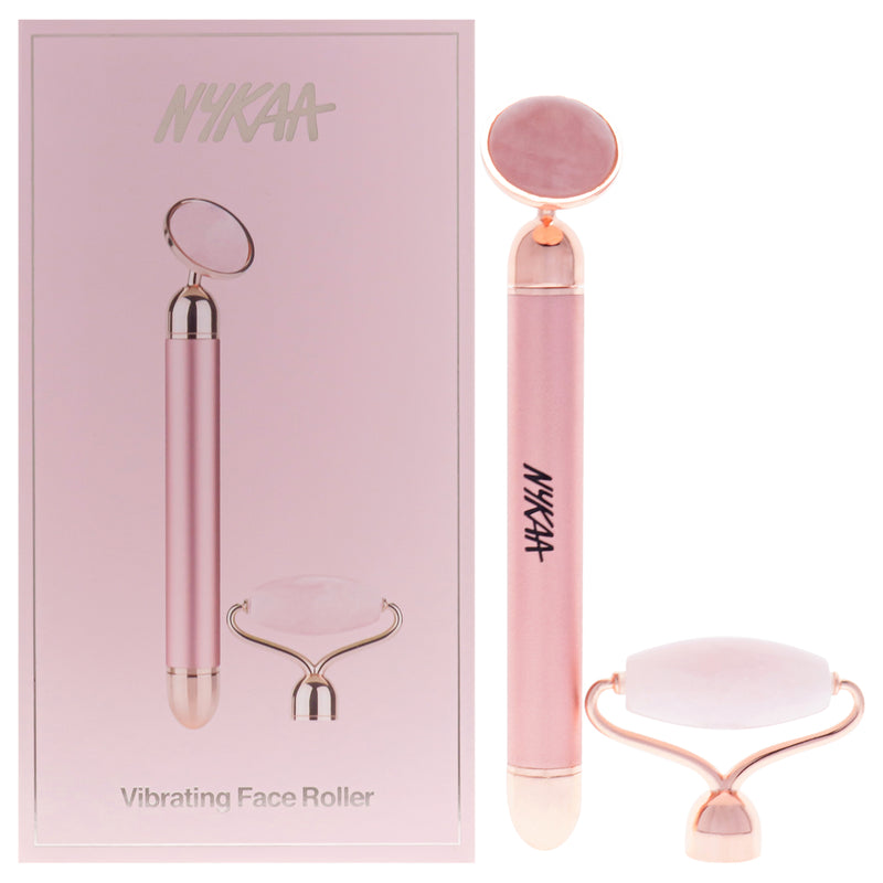 Nykaa Naturals Vibrating Face Roller - Rose Quartz by Nykaa Naturals for Women - 1 Pc Roller