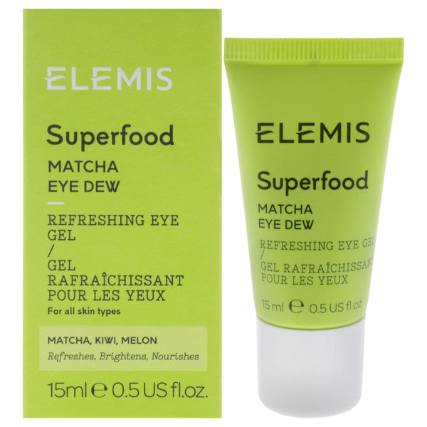 Elemis Superfood Matcha Eye Dew Gel by Elemis for Women - 0.5 oz Gel