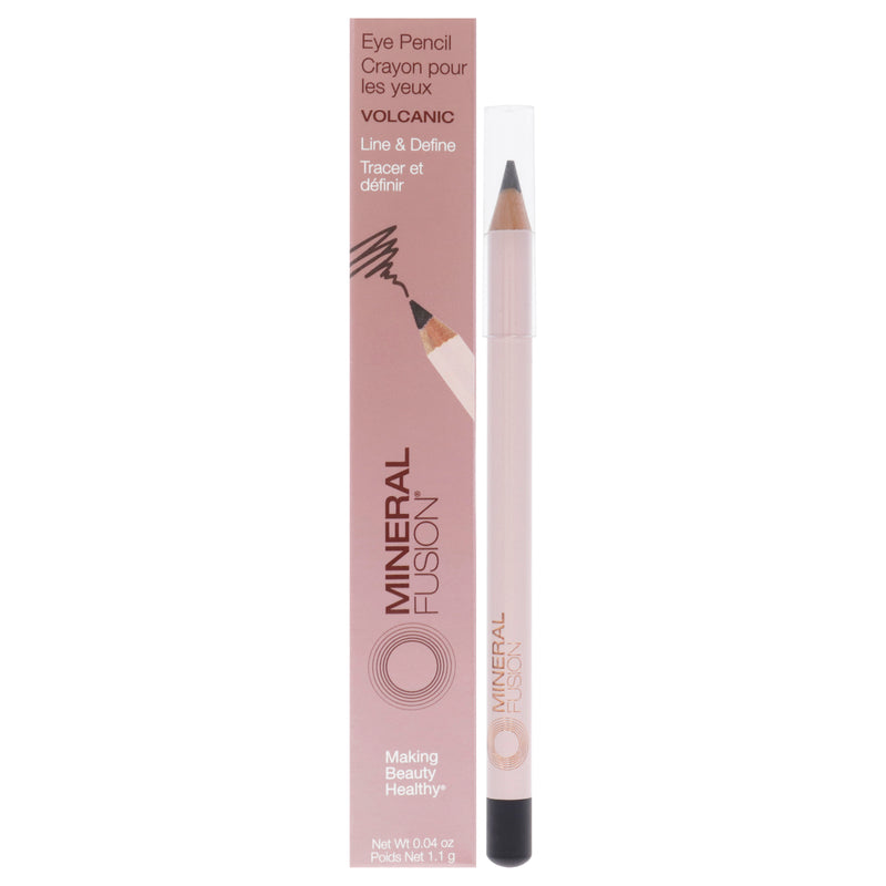 Mineral Fusion Eye Liner Pencil - Volcanic by Mineral Fusion for Women - 0.04 oz Eyeliner