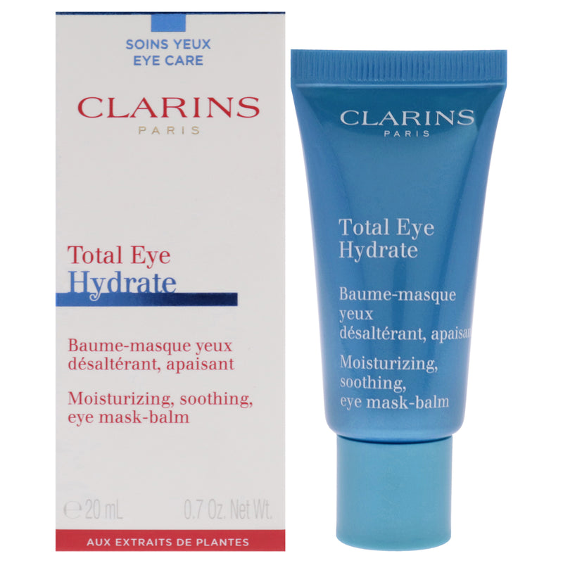 Clarins Total Eye Hydrate Moisturizing by Clarins for Women - 0.7 oz Balm