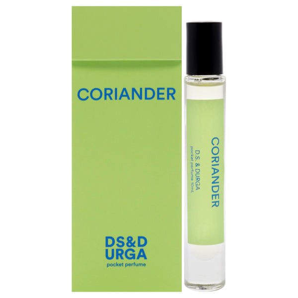 DS & Durga Coriander Pocket Perfume by DS & Durga for Women - 0.3 oz Perfume Oil (Mini)