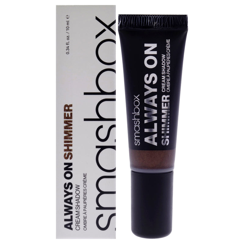 Smashbox Always On Shimmer Cream Eye Shadow - Bronze by SmashBox for Women - 0.34 oz Eye Shadow