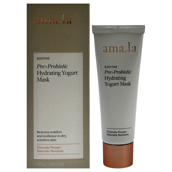 Amala Pre Plus Probiotic Hydrating Yogurt Mask by Amala for Women - 1.7 oz Mask