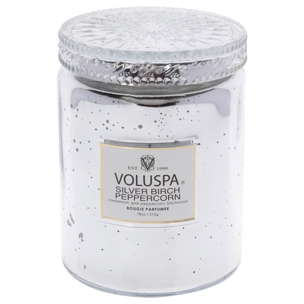 Voluspa Silver Birch Peppercorn - Large by Voluspa for Unisex - 18 oz Candle