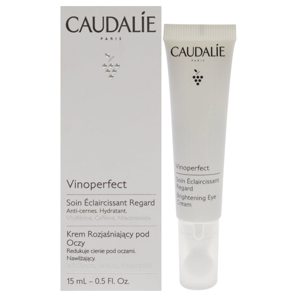 Caudalie Vinoperfect Brightening Eye Cream by Caudalie for Women - 0.5 oz Cream