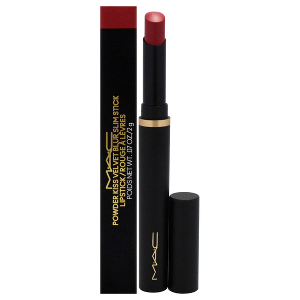 MAC Powder Kiss Velvet Blur Slim Stick - 897 Stay Curious by MAC for Women - 0.07 oz Lipstick