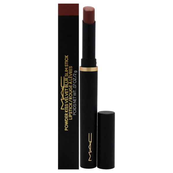 MAC Powder Kiss Velvet Blur Slim Stick - 883 Spice World by MAC for Women - 0.07 oz Lipstick