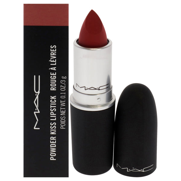 MAC Powder Kiss Lipstick - Stay Curious by MAC for Women - 0.1 oz Lipstick