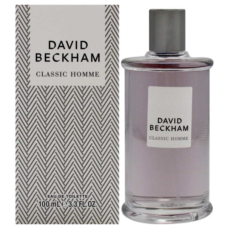 David Beckham Classic Homme by David Beckham for Men - 3.3 oz EDT Spray