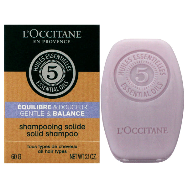 L'Occitane Gentle and Balance Solid Shampoo by LOccitane for Unisex - 2.1 oz Shampoo