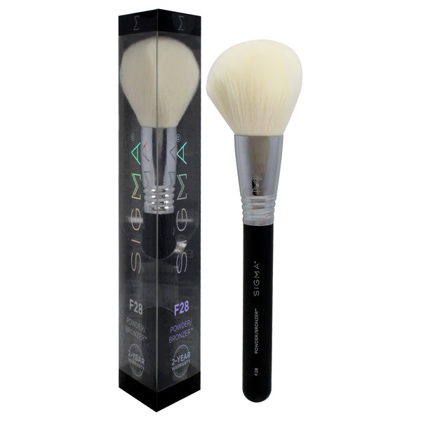 SIGMA Powder and Bronzer Brush - F28 by SIGMA for Women - 1 Pc Brush