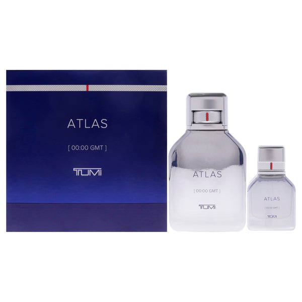 Tumi Atlas by Tumi for Men - 2 Pc Gift Set 6.8oz EDP Spray, 1oz EDP Spray