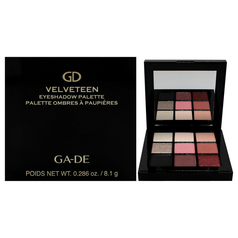 GA-DE Velveteen Eyeshadow Palette - 55 Shades of Love by GA-DE for Women - 0.0286 oz Eye Shadow