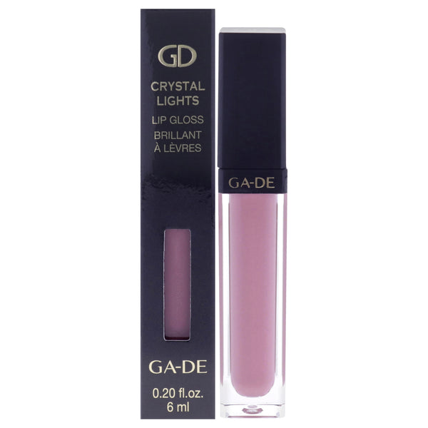 GA-DE Crystal Lights Lip Gloss - 829 Mauvy Kiss by GA-DE for Women - 0.2 oz Lip Gloss