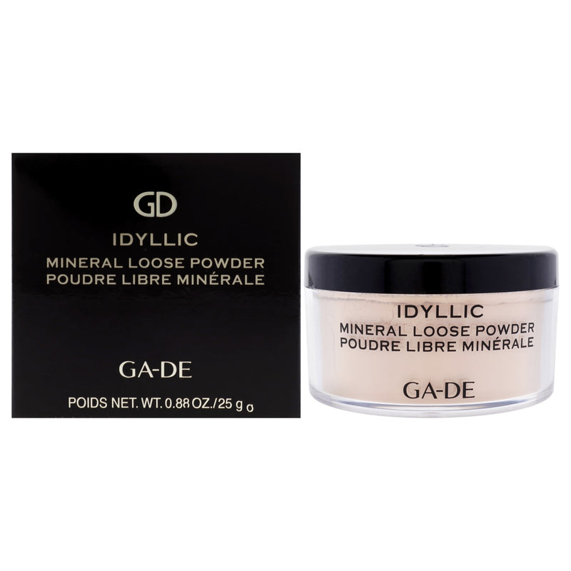 GA-DE Idyllic Mineral Loose Powder - 100 Nude Nude by GA-DE for Women - 0.88 oz Powder