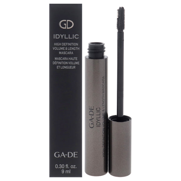 Idyllic High Definition Volume and Length Mascara - Black by GA-DE for Women - 0.3 oz Mascara