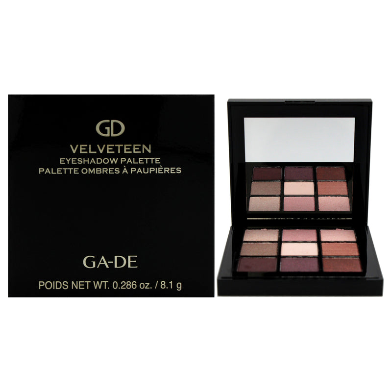 GA-DE Velveteen Eyeshadow Palette - 45 Field Of Dreams by GA-DE for Women - 0.0286 oz Eye Shadow