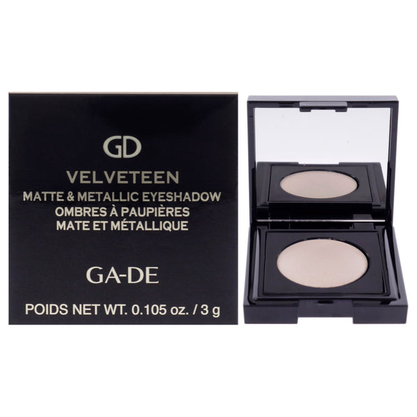 GA-DE Velveteen Matte and Metallic Eyeshadow - 195 Nude by GA-DE for Women - 0.105 oz Eye Shadow