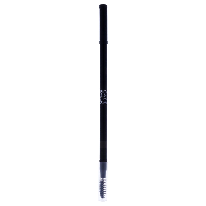 GA-DE Idyllic Powder Eyebrow Pencil - 60 Soft Black by GA-DE for Women - 0.09 oz Eyebrow Pencil