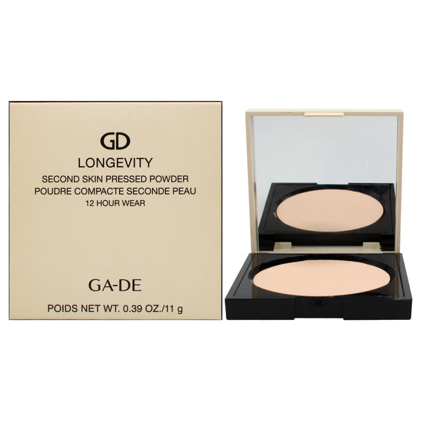 GA-DE Longevity Second Skin Pressed Powder 12H - 505 Light by GA-DE for Women - 0.39 oz Powder